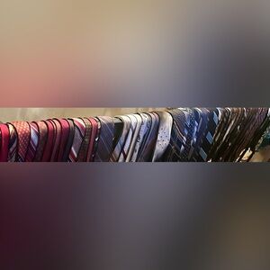 Men's Multiple Color Tie Collection (Lot Of 70)